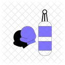 Boxe  Icône