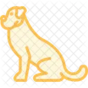 Boxer Perro Mascota Icono