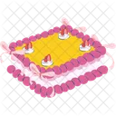 Boxed Birthday Cake Cake Dessert Icon
