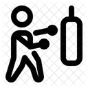Boxen Handschuhe Kampf Symbol