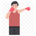 Fighter Boxer Wrestler Icon