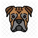 Boxer Dog Puppy Icon