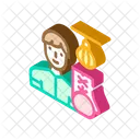 Boxing Sport Isometric Icon