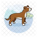 Boxerhund  Symbol