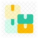 Boxes Packages Products Icon