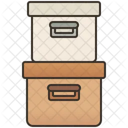 Boxes  Icon