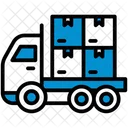 Boxes Product Truck Icon