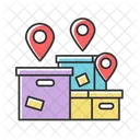 Boxes delivery  Icon