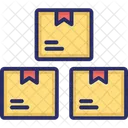 Boxes  Icon