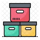Boxes  Icon