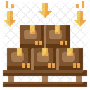 Boxes Import  Icon