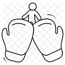 Boxhandschuhe  Symbol