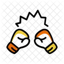 Boxing Fighting Gloves Icon