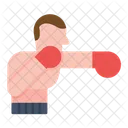 Sport Fight Boxer Icon