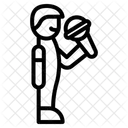 Boxing Announcer Microphone  Icon