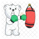 Boxing Bear  Icon