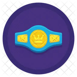 Boxing Belt Icon