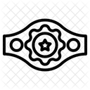 Boxing Belt Wrestling Belt Championship Belt Icon