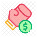 Boxing Hand Betting Icon