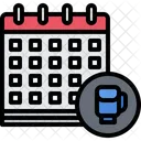 Boxing Fight Date  Icon