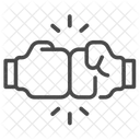 Boxing Gloves Collision Boxing Gloves Collision Icon