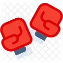Boxing Gloves Punch Athlete Icon