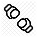 Boxing Gloves Fight Match Icon