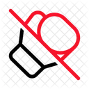 Boxing Gloves Forbidden Restriction Icon