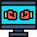 Boxing Battle Royale Fighting Game Symbol