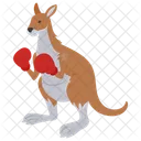 Boxing kangaroo  Icon