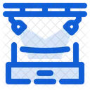 Boxing Ring Boxing Field Wrestling Ring Icon
