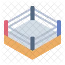 Boxing Ring Arena Fighting Icon