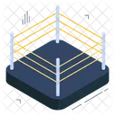 Boxing Ring Wrestling Ring Sports Ring Icon