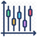Boxplot Datendiagramm Grafische Infografik Symbol