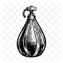 Boxsack Faustkampf Boxen Symbol