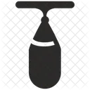 Erwachsene Boxen Stanzen Symbol