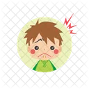 Cry Sad Boy Icon