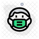 Boy Emoji With Face Mask Emoji Icon