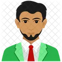 Boy Business User Icon