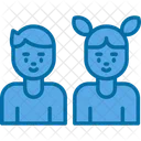 Boy Children Girl Icon