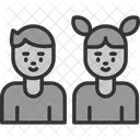 Boy Children Girl Icon