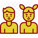 Boy Children Girl Icon