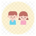 Boy And Girl  Icon