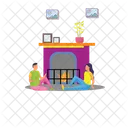 Boy And Girl Gossip Gossip Conversation Icon