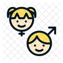 Boy And Girl Boy Girl Icon
