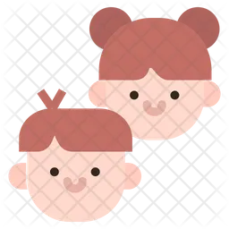 Boy And Girl  Icon
