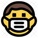 Boy Dead Emoji With Face Mask Emoji Icon
