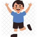 Boy Expression Happy Icon