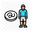 Kid Boy Helminth Icon