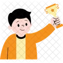 Winner Trophy Celebration Icon